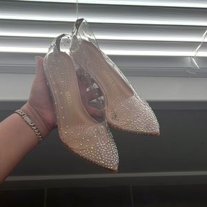 Crystal heels